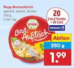 Brotaufstrich von Popp für 1,99 € bei Netto Marken-Discount im Angebot Brotaufstrich von Popp im aktuellen Netto Marken-Discount Prospekt