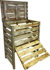 Promo Composteur en bois double ouverture 50 x 80 x 100 cm à 69,00 € dans le catalogue Tout Faire à Muzillac