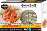 Gambas Entières Crues Surgelées en promo chez Auchan Hypermarché Cannes à 12,00 €