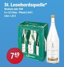 Getränke Hoffmann Marktredwitz - St. Leonhardsquelle Angebot im Prospekt St. Leonhardsquelle bei Getränke Hoffmann im Marktredwitz Prospekt für 7,49 €