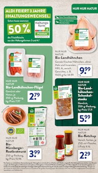 Hähnchen im ALDI SÜD Prospekt "BEWUSST UND FRISCH INS NEUE JAHR." mit 33 Seiten (Stuttgart)