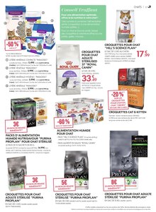 Promotion Croquettes Chien dans le prospectus Truffaut, valable du 17/03/2023 au 02/04/2023 Promo Croquettes Chien dans le catalogue Truffaut du moment à la page 11