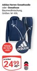 Herren-Sweathoodie im Angebot bei GLOBUS in Gießen Herren-Sweathoodie Angebote von Adidas bei GLOBUS Gießen für 24,99 €
