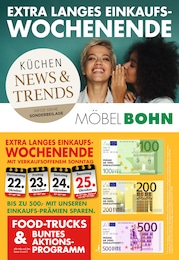 Möbel Bohn Prospekt "EXTRA LANGES EINKAUFS-WOCHENENDE", 20 Seiten, 16.10.2026 - 16.10.2026 Aktueller Möbel Bohn Prospekt, "EXTRA LANGES EINKAUFS-WOCHENENDE", mit Angeboten der Woche, gültig von 16.10.2026 bis 16.10.2026