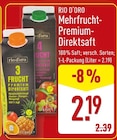 Mehrfrucht-Premium-Direktsaft von rio d'oro für 2,19 € bei ALDI Nord im Angebot Mehrfrucht-Premium-Direktsaft von rio d'oro im aktuellen ALDI Nord Prospekt