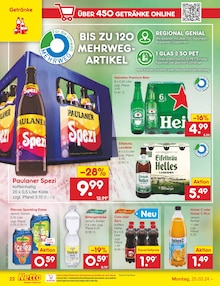 Bier im Netto Marken-Discount Prospekt "Aktuelle Angebote" mit 56 Seiten (Oberursel (Taunus))
