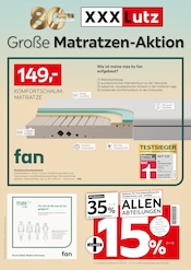 Aktueller XXXLutz Möbelhäuser Möbel & Einrichtung Prospekt in Frankenwinheim und Umgebung, "Große Matratzen-Aktion" mit 12 Seiten, 19.05.2025 - 01.06.2025
