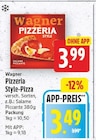 Pizzeria Style-Pizza von Wagner für 3,49 € bei E center im Angebot Pizzeria Style-Pizza von Wagner im aktuellen E center Prospekt