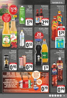 Energydrink im aktuellen EDEKA Prospekt (Bornheim) Energydrink im EDEKA Prospekt "Aktuelle Angebote" mit 28 Seiten (Bornheim)