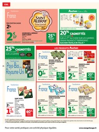 Prix et réduction Cheddar dans le prospectus Auchan Hypermarché en cours Offre Cheddar dans le catalogue Auchan Hypermarché du moment à la page 26