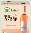 Sable de Camargue AOP Rosé Les Pluviers à U Express dans Noves