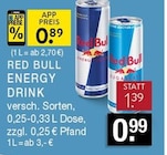 Aktuelles Energy Drink Angebot bei E center in Ratingen ab 0,89 €