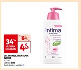 GEL INTIME EXTRA DOUX - INTIMA en promo chez Auchan Supermarché Livry-Gargan à 4,49 €