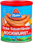 REWE - Dicke Sauerländer Bockwurst Angebot im Prospekt Dicke Sauerländer Bockwurst bei REWE im Prospekt "" für 3,49 €