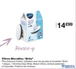 Filtres MicroDisc - Brita en promo chez Monoprix Aix-en-Provence à 14,99 €