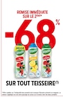 Intermarché Les Bordes - Promo -68% de remise immédiate sur le 2ème sur tout Teisseire Promo -68% de remise immédiate sur le 2ème sur tout Teisseire à dans le catalogue Intermarché à Les Bordes