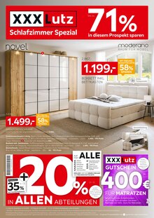 Kleiderschrank im aktuellen XXXLutz Prospekt (Erlangen) Kleiderschrank im XXXLutz Prospekt "Schlafzimmer Spezial" mit 24 Seiten (Erlangen)
