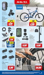 Lidl Fahrradpumpe im Prospekt 