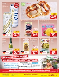 Backwaren Angebot & Preis im aktuellen Netto Marken-Discount Prospekt Backwaren Angebot im aktuellen Netto Marken-Discount Prospekt auf Seite 13