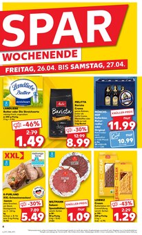 Butter im Kaufland Prospekt "KNÜLLER" mit 44 Seiten (Siegen (Universitätsstadt))