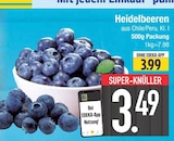 Heidelbeeren bei E center im Holzkirchen Prospekt für 3,49 €