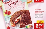 Backmischung Erdbeerzeit von Dr. Oetker im aktuellen Netto Marken-Discount Prospekt für 2,99 €