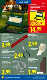 Prix et réduction Pince dans le prospectus Lidl en cours Offre Pince dans le catalogue Lidl du moment à la page 22