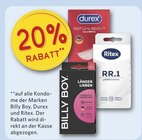 20% Rabatt Angebote von Billy Boy, Durex und Ritex bei combi Neustadt