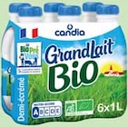 Lait bio demi-écrémé - GRANDLAIT en promo chez Intermarché Asnières-sur-Seine à 6,29 €