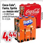 Coca-Cola, Fanta, Sprite oder mezzo mix im Angebot bei Trinkgut in Burghausen Coca-Cola, Fanta, Sprite oder mezzo mix Angebote von Coca-Cola bei Trinkgut Burghausen für 4,44 €