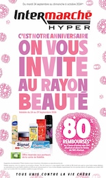 Catalogue Intermarché "C'EST NOTRE ANNIVERSAIRE ON VOUS INVITE AU RAYON BEAUTÉ" à Verneuil-sur-Avre et alentours, 60 pages, 24/09/2024 - 06/10/2024