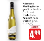 Riesling Hochgewächs lieblich bei EDEKA im Prospekt "" für 4,99 €