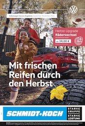 Aktueller Volkswagen Prospekt, "Mit frischen Reifen durch den Herbst", mit Angeboten der Woche, gültig von 01.09.2024 bis 01.09.2024