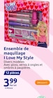 Ensemble de maquillage - I LOVE MY STYLE en promo chez Action Villeurbanne à 3,99 €