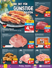Hackfleisch im aktuellen Netto Marken-Discount Prospekt (Hannover) Hackfleisch im Netto Marken-Discount Prospekt "Aktuelle Angebote" mit 60 Seiten (Hannover)