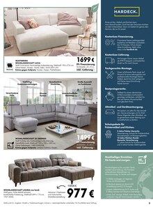 Ecksofa im aktuellen HARDECK Prospekt (Bochum) Ecksofa im HARDECK Prospekt "RÄUMUNGSVERKAUF" mit 16 Seiten (Bochum)