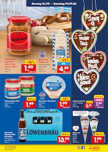 Sahne im aktuellen Netto Marken-Discount Prospekt (Mönchengladbach) Sahne im Netto Marken-Discount Prospekt "Aktuelle Angebote" mit 71 Seiten (Mönchengladbach)