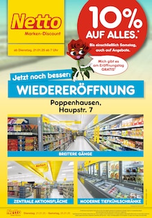 Netto Marken-Discount Prospekt mit 6 Seiten (Poppenhausen)