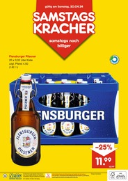 Flensburger Pilsener Angebot im aktuellen Netto Marken-Discount Prospekt auf Seite 6