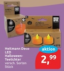 LED Halloween-Teelichter von Heitmann Deco für 2,99 € bei budni im Angebot LED Halloween-Teelichter von Heitmann Deco im aktuellen budni Prospekt