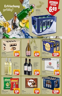 Getränke im aktuellen REWE Prospekt (München) Getränke im REWE Prospekt "Dein Markt" mit 38 Seiten (München)