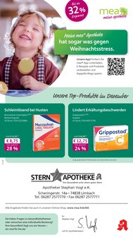 Aktueller mea - meine apotheke Prospekt "Unsere Dezember-Angebote" Seite 1 von 4 Seiten für Limbach