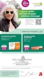 mea - meine apotheke Prospekt für Wilhelmshaven: "Unsere Juli-Angebote", 4 Seiten, 01.07.2025 - 31.07.2025