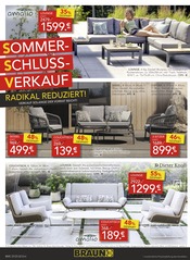 Terrassenmöbel im BRAUN Möbel-Center Prospekt in Tübingen Aktueller BRAUN Möbel-Center Prospekt mit Terrassenmöbel, "SCHRANK SPEZIAL", Seite 2