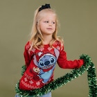 Promo Pull Noël à sequins Stitch rouge fille à 22,99 € dans le catalogue La Halle à Onet-le-Château