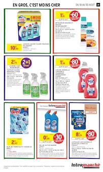 Promotion Serviettes Hygiéniques dans le prospectus Intermarché Super, valable du 18/08/2026 au 30/08/2026 Promo Serviettes Hygiéniques dans le catalogue Intermarché Super du moment à la page 39