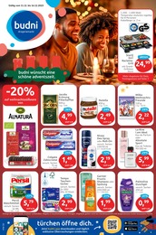 BUDNI Prospekt für Hamburg mit 8 Seiten BUDNI Prospekt für Hamburg: "budni wünscht eine schöne adventszeit.", 8 Seiten, 11.12.2023 - 16.12.2023