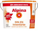 Wand- und Deckenfarbe DIN-EN Innenfarbe Angebote von Alpina bei OBI Bünde für 34,99 €