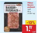 Pfälzer Bauernpreßsack im Angebot bei Netto Marken-Discount in Pforzheim Pfälzer Bauernpreßsack Angebote bei Netto Marken-Discount Pforzheim für 1,11 €