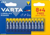 Longlife Power Batterien im Angebot bei EDEKA in Neumünster Longlife Power Batterien Angebote von Varta bei EDEKA Neumünster für 4,99 €